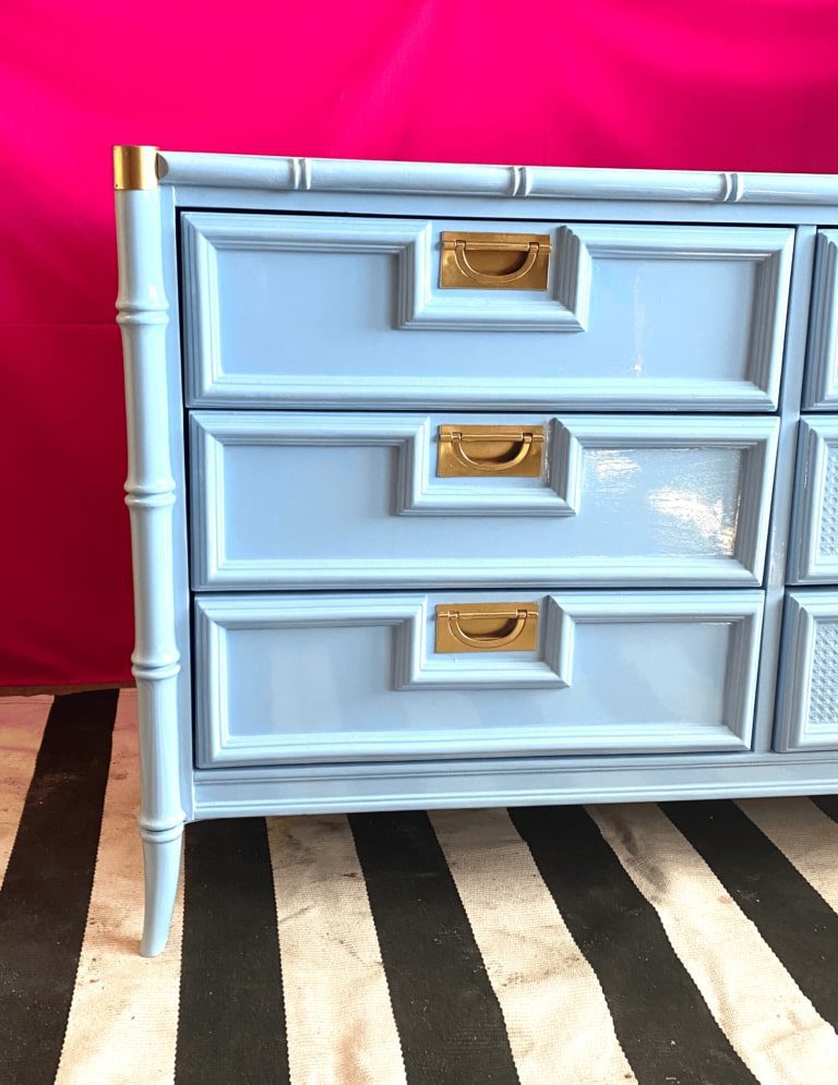 Skyblue Campaign Dresser