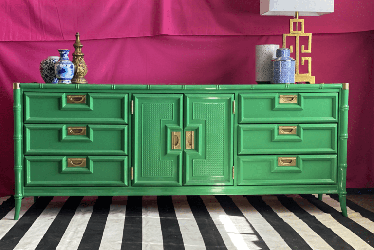 Green Campaign Dresser