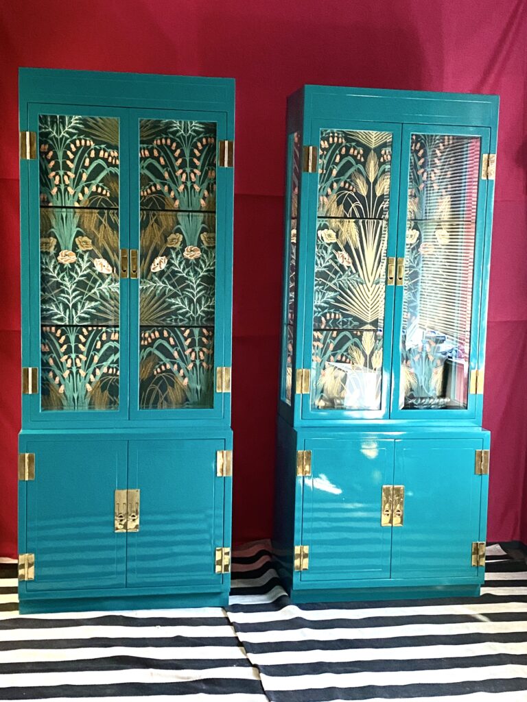 Teal Campaign Credenzas