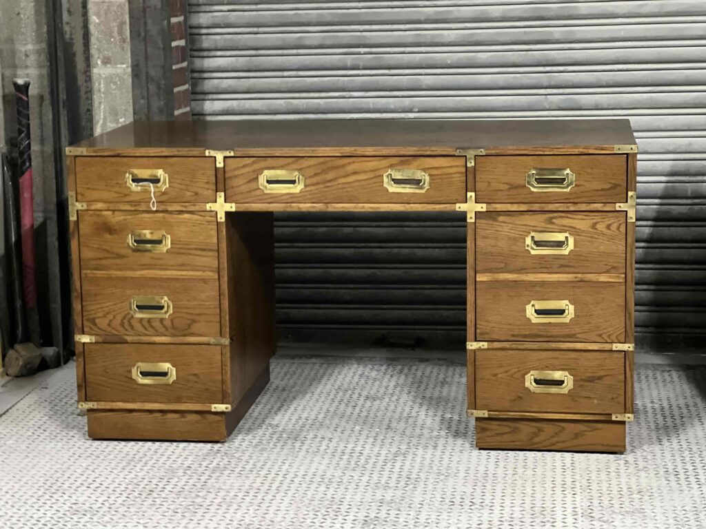 Wooden Campaign Desk