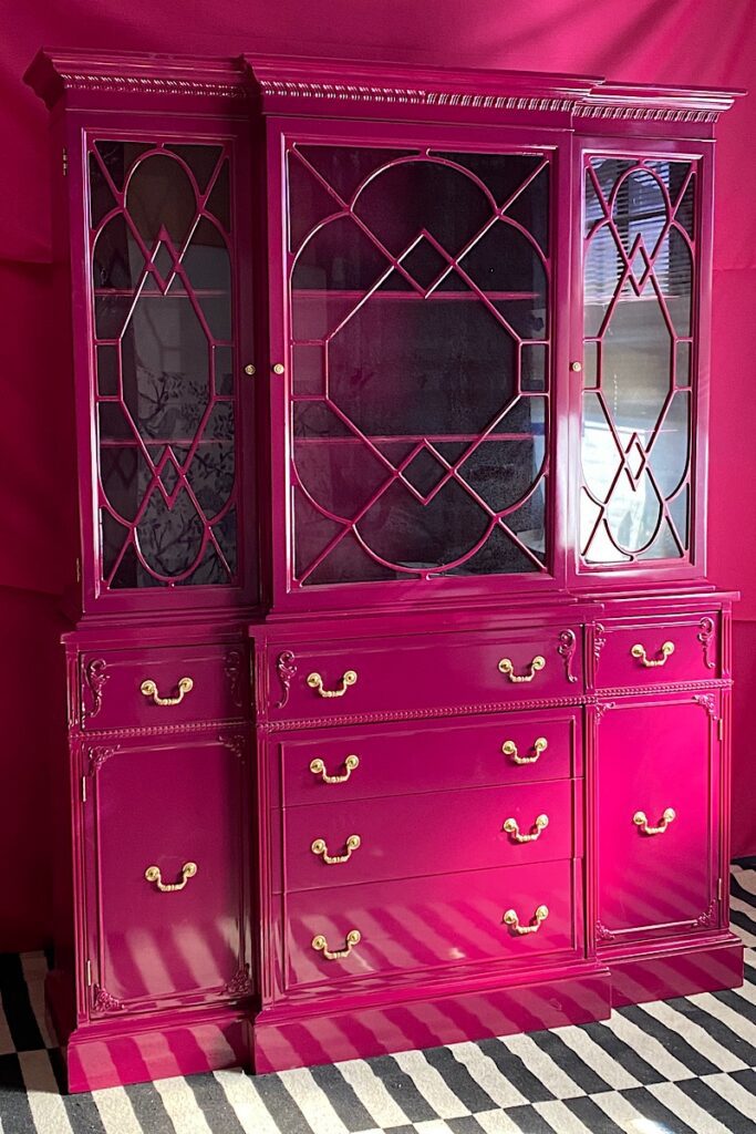 China Cabinet in Ruby