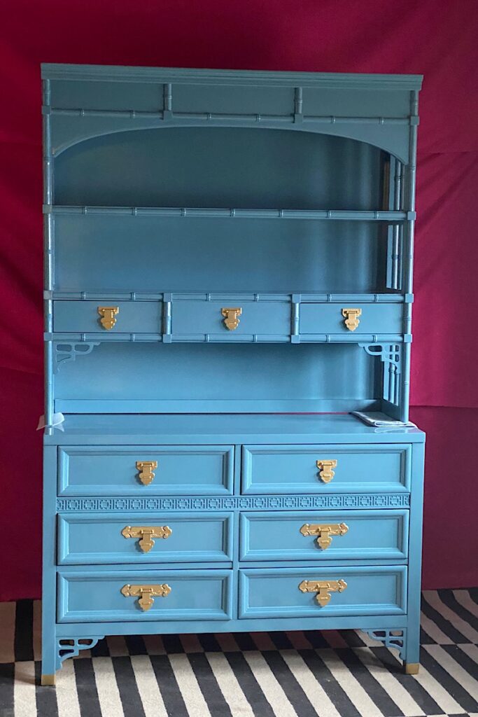 Blue hutch 