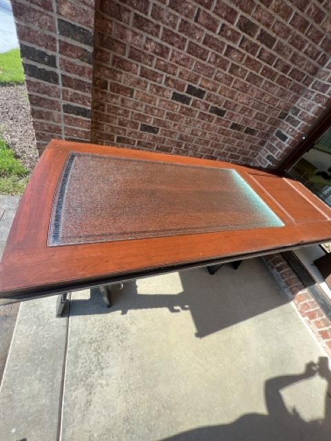 Testing the glass panel 