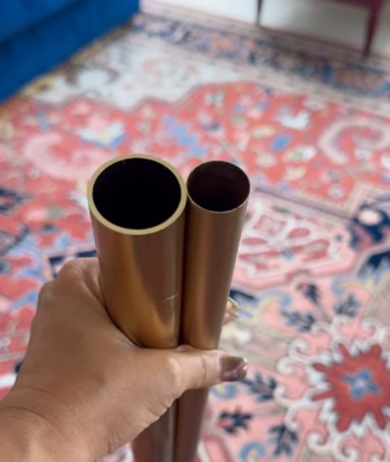 Regular curtain rod vs closet rod