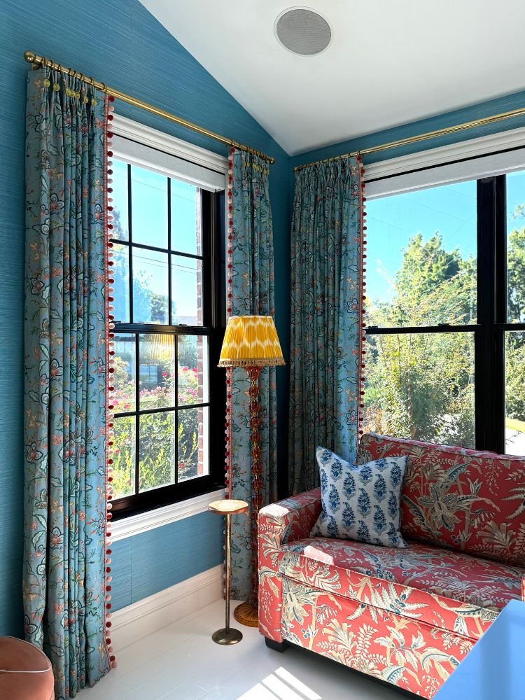 DIY curtain rods with no middle support