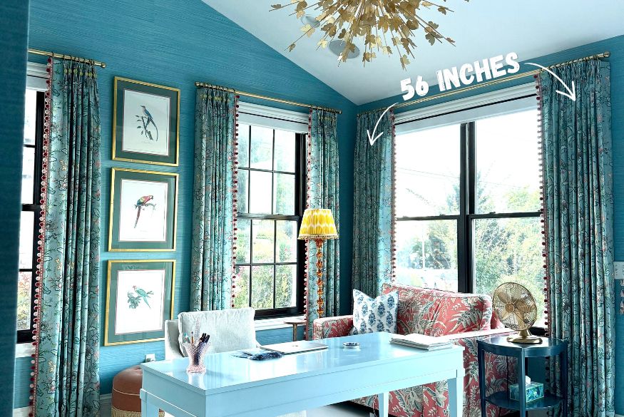 Drapes Wide Window